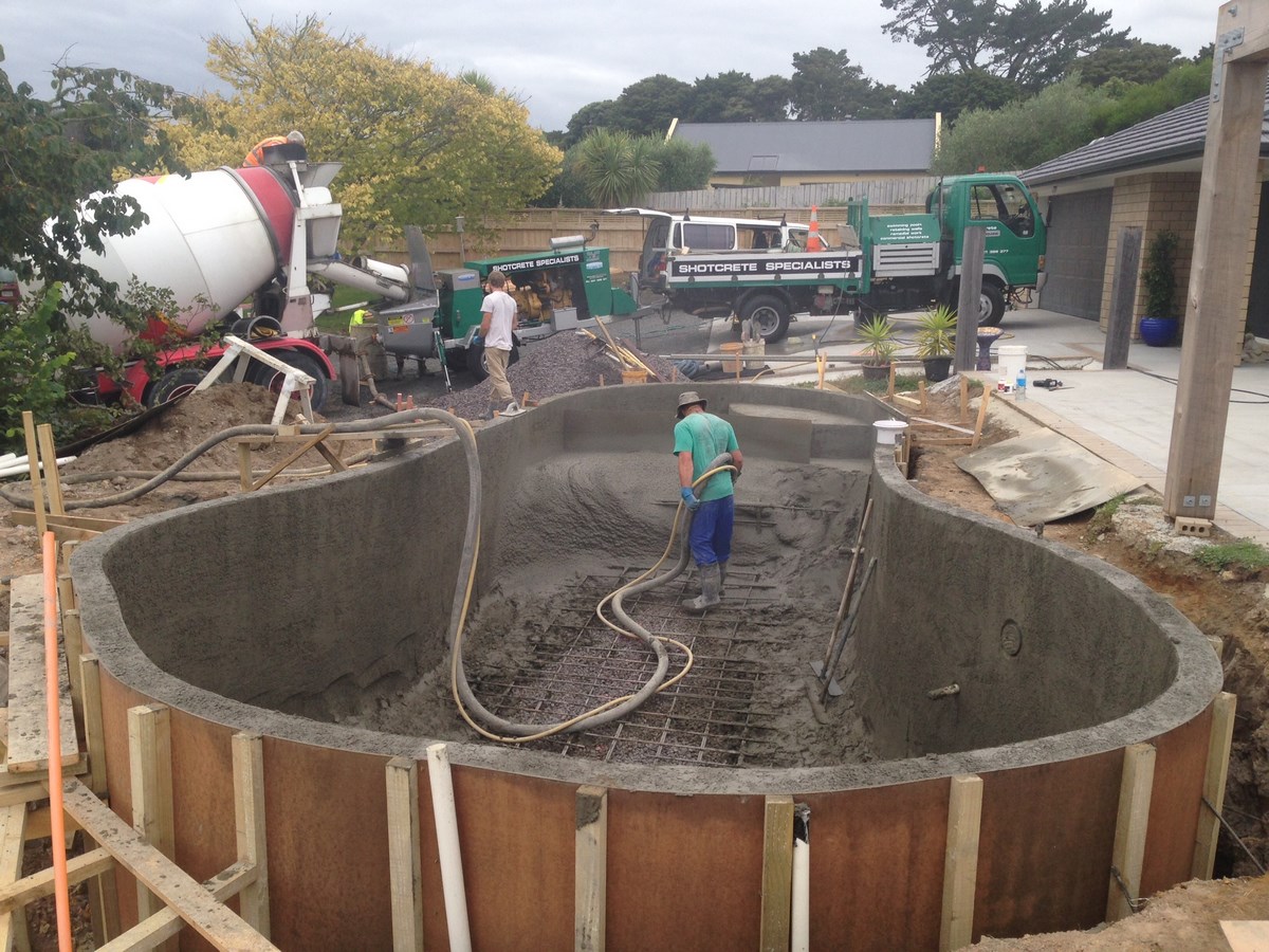 shotcrete retaining walls