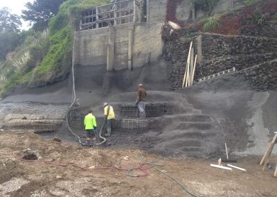 Shotcrete for commercial work